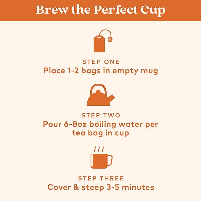 Organic India Tulsi Turmeric Chai Tea - Herbal Tea Bags with Caffeine, Ginger Root, Cinnamon, Holy Basil, Stress Relieving and Energizing, Immune Support, Helps Digestion - 18 Count, Pack of 6