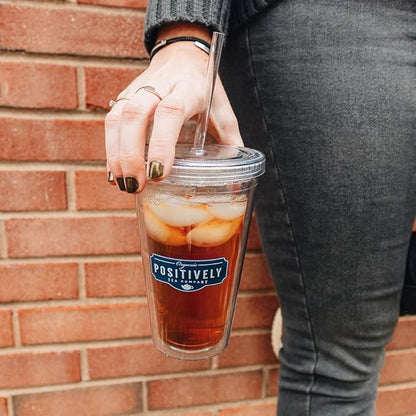 Organic Positively Tea Company, Organic Black Tea Bags, 100 Count, Eco-Friendly Tea Bags, Non-GMO