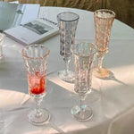 Load image into Gallery viewer, Cordial Glasses with Stem, Crystal Fancy Shot Glasses - Set of 12 | Limoncello Glasses | Sherry | Liqueur 1.5 oz / 45 ml