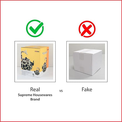 Whistling Tea Kettle for Stove Top Enamel on Steel Teakettle, Supreme Housewares Giraffe Design Teapot Water Kettle Cute Kitchen Accessories Teteras (2.1 Quart, Giraffe)