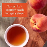 Load image into Gallery viewer, The Republic of Tea Ginger Peach Black Tea, Caffeinated, 50 Count