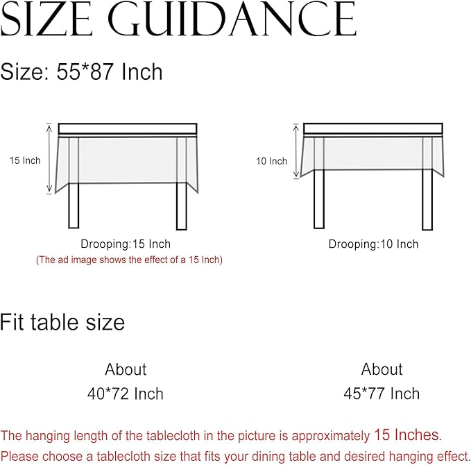 Designer Provence Floral Tablecloth Rectangular,Linen Colorful Washable Indoor Table Cloth,Durable Decor Tablecloths for Dining Thanksgiving Kitchen Christmas,55"*87"-Ratina