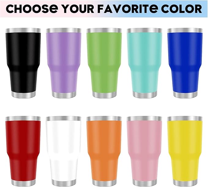 Personalized Tumbler with Name, Custom Travel Coffee Mug,Customized 30 oz Stainless Steel Tumbler, Christmas Birthday Gifts for Women Men