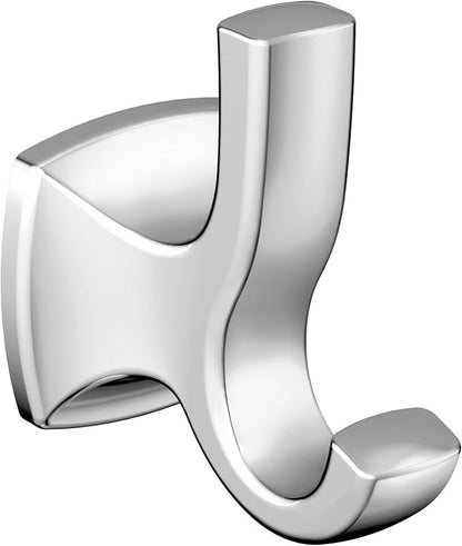 Moen YB5103CH Voss Double Robe Hook, Chrome