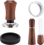 Load image into Gallery viewer, 53.5mm Espresso Accessories Kit,Spring Loaded Calibrated Espresso Tamper,Wdt Tool Espresso &amp; Dosing Funnel Set,Coffee Tamper Espresso Machine Accessories For 53.5 mm Portafilter Barista Tools