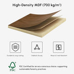 Load image into Gallery viewer, homary Modern 47" Lift-Top Coffee Table, Black &amp; Walnut with 3 Drawers, 2 Open Storage Compartments, Hidden Cabinet, Convertible Dining Office Table for Living Room Small Spaces