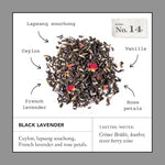 Load image into Gallery viewer, Steven Smith Teamaker Black Lavender No. 14, Lady Grey, Caffeinated, Sugar-Free, Sustainably Grown Full Leaf, Plant Based Black Tea Bags, 36 Sachets, 1.32oz each