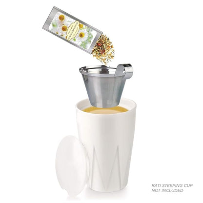 Tea Forte Herbal Tea Assortment Single Steeps Loose Leaf Premium Tea Gift Set Sampler, 28 Count, 2 of Each Assorted Blends Pre-Portioned Single Serve Pouches, Steeps 12 oz