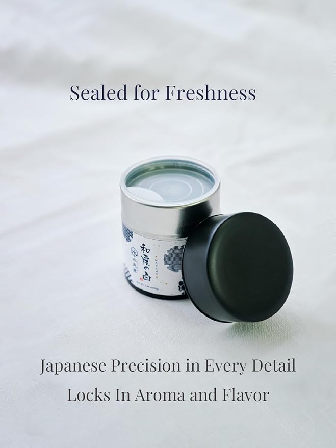 SUITENDO "Wakasumi" Japanese Matcha Green Tea Powder (30g/1.06oz) - Ceremonial Grade, 100% Product of Japan