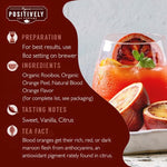 Load image into Gallery viewer, Organic Positively Tea Company, Blood Orange Vanilla Rooibos Tea, K-Cup Compatible, 96 Pods
