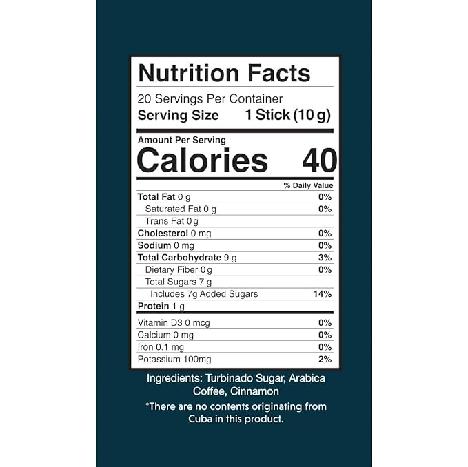 Oriente Dark Roast Instant Coffee, 20 ct, Sweetened Espresso – 100% Arabica Coffee, Instant Hot or Iced Coffee - Just add water