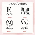 Load image into Gallery viewer, Personalized 40 Oz Tumbler with Handle and Straw, Custom Cup with Name &amp; Birth Flower, Stainless Steel Travel Coffee Tumbler,Personalized Christmas Birthday Gifts for Women, Teen Girls