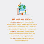 Load image into Gallery viewer, HELPS TEAS | Helps Immunity Boost Tea | Organic herbal blend of Echinacea, Eucalyptus, Mint, Linden, Thyme and Natural Honey Flavor. Facilitates Respiratory Health | 16 Tea Bags - Pack of 6 |