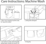 Load image into Gallery viewer, Ottomanson 20" x 59" Oval Laundry Room Rug - Non-Slip Mat for Laundry &amp; Mudroom - Durable, Stain-Resistant, and Easy to Clean - Perfect for High-Traffic Areas - Runner Rug for Entryway, Yellow/Red