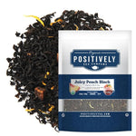 Load image into Gallery viewer, Organic Positively Tea Company, Juicy Peach Black Tea, Loose Leaf, 16 Ounce