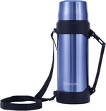 Load image into Gallery viewer, HoneyBee Insulated Water Bottle41 Ounce For Hot &amp; Cold Drink, 18/8 Stainless Steel Vacuum Insulation BPA Free, Travel Keep Liquid Hot For 24 Hours (Starry Blue)…