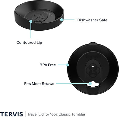Tervis Harry Potter The Marauder's Map Made in USA Double Walled Insulated Tumbler Travel Cup Keeps Drinks Cold & Hot, 16oz, Classic