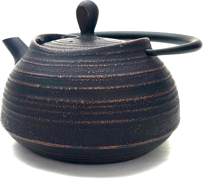 Southern iron teapot brush marks Hakeme 0.4L Copper Black (japan import)