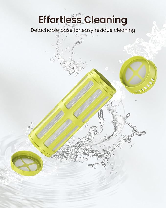 Maestri House Cold Brew Coffee Maker, 40oz Iced Tea and Coffee Maker Brewer Space Saving Tritan Pitcher, 350 Mesh Filter, 100% Leak-Proof