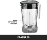 Load image into Gallery viewer, Waring Commercial MX1000XTXP 3.5 HP Blender with Paddle Switches, Pulse Feature and a 48 oz. BPA Free Copolyester Container, 120V, 5-15 Phase Plug