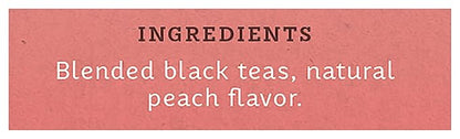 Stash Tea Peach Black Tea, Box of 100 Tea Bags (Packaging May Vary)