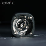 Load image into Gallery viewer, Brewista Artisan Meteor Manual Coffee Grinder, Stainless Steel Conical Burr Grinder with 18 Adjustable Settings, Portable Espresso, Moka Pot Coffee Bean Grinder, Detachable Handle, 25-30g Capacity