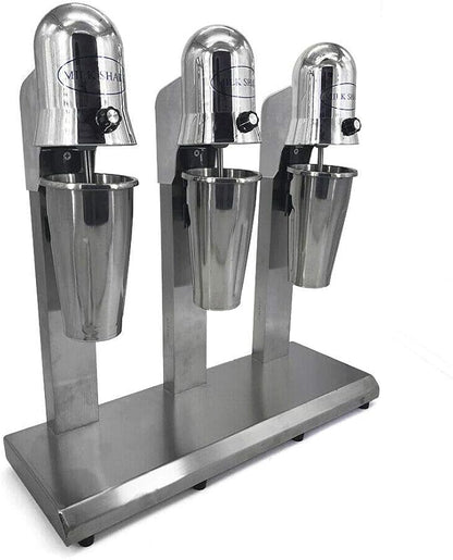 Milkshake Maker 540W Electric Milkshake Machine Drink Mixer Smoothie Maker Blender, 18000RPM, 27 oz, Commercial Home Use (3-Head, 180W+180W+180W)