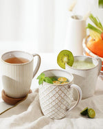 Load image into Gallery viewer, getstar Coffee Mugs Set of 4, 18 oz Ceramic Coffee Mug Microwave and Dishwasher Safe, Coffee Cups Ceramic with Big Handle