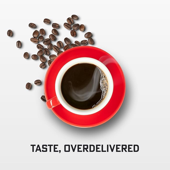 Eight O'Clock Coffee The Original Decaf Ground Coffee, Medium Roast, 12 Ounce (Pack of 6) - Sweet, Fruity, Well Balanced