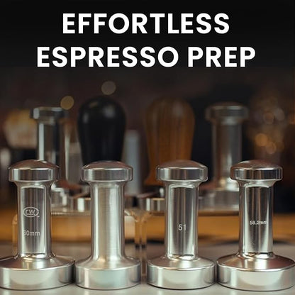 Rattleware Espresso Tamper (58.3mm) - Heavy Duty, Aluminum Design for Consistent Tamping - Ultimate Comfort & Grip, Easy-to-Clean, Barista-Approved Coffee Accessory