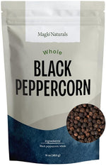 Load image into Gallery viewer, MagJo Naturals Black Peppercorn (whole), Exclusive Cambodian Memot Black Pepper