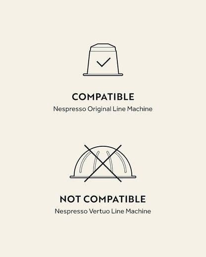 ROSSO CAFFÈ 60 Espresso Coffee Pods for Nespresso Original Machines - Pack of Premium Capsules, 4 Rich and Balanced Flavors (Chocolate, Vanilla, Crème Caramel, Hazelnut)