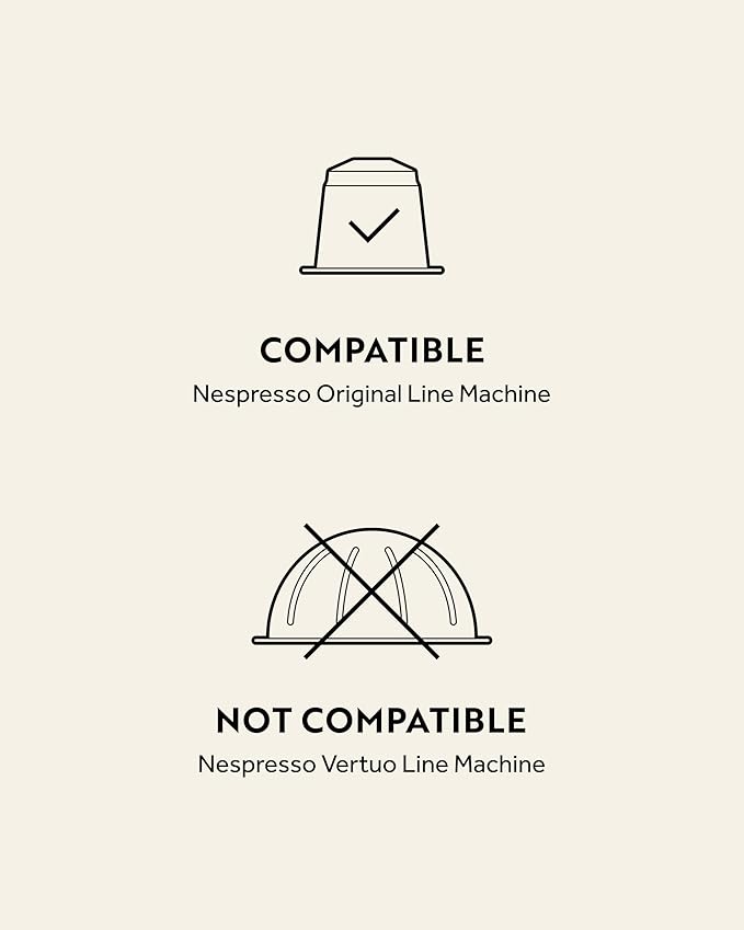 ROSSO CAFFÈ 60 Espresso Coffee Pods for Nespresso Original Machines - Premium Capsule Sampler Variety Pack 6 Flavors, Rich Breakfast to Intense Roasts