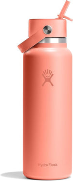 Load image into Gallery viewer, Hydro Flask 40 Oz Wide Mouth Flex Straw Cap Sunglow
