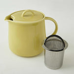Load image into Gallery viewer, Fourlife 620 Lmc Lemoncello D'Anjou Teapot, Pottery, 19.1 fl oz (591 ml), 3 Cups, Includes Tea Strainer, Microwave and Dishwasher Safe, Yellow, Yellow
