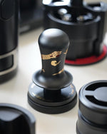 Load image into Gallery viewer, MHW-3BOMBER 58.35mm Espresso Tamper New Year Edition Snake Pattern - 3 Spring Loaded Coffee Tamper with Sound Feedback - Barista Tamper Tool with Ergonomic Handle Flat Base T6069FS-OS