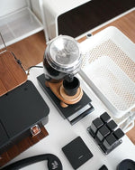 Load image into Gallery viewer, Normcore Espresso Knocker Drawer, Under Grinder Knock-out Drawer, Coffee Knock Box Drawer with Shock Absorbing Removable Knock Bar and Non-Slip Base, 304 Stainless Steel, Size: S