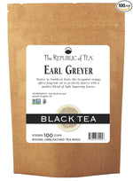 Load image into Gallery viewer, The Republic of Tea - Earl Greyer Tea Refill Bag, 100 Tea Bags, Gourmet Black Tea, Caffeinated