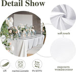 Load image into Gallery viewer, 10 Pack Tablecloth Party, 60 x 102 Inch Polyester Rectangle Table Cloth, Wrinkle Resistant Washable Table Cover for Dining Table, Buffet Parties and Camping