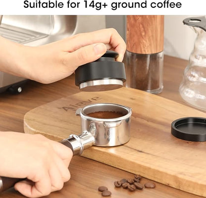 Aieve Espresso Tamper 54mm,Spring Loaded Coffee Tamper with 15lb / 25lb / 30lbs Replacement Springs Fits for 54mm Breville Portafilter