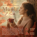 Load image into Gallery viewer, Maple Flavored Whole Bean Coffee – 100% Arabica, Single Origin, Medium Roast, USDA Organic, Naturally Sweetened – by Coffea Flavor