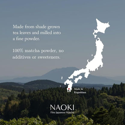 Naoki Matcha Barista Blend Premium Grade Matcha - Authentic Japanese First Harvest Premium Grade Matcha Green Tea Powder from Japan (100g / 3.5oz)