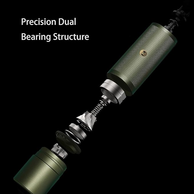 TIMEMORE Manual Coffee Grinder Chestnut Xlite Capacity 30g Household Hand Coffee Grinder High-precision External Adjustment Scale for Travel/Camping - Green