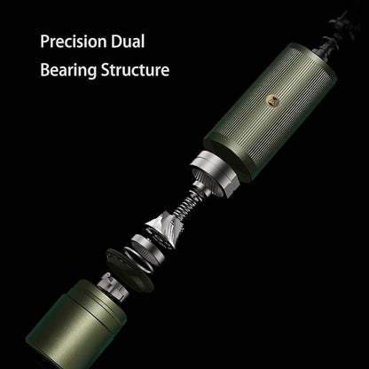 TIMEMORE Manual Coffee Grinder Chestnut Xlite Capacity 30g Household Hand Coffee Grinder High-precision External Adjustment Scale for Travel/Camping - Green