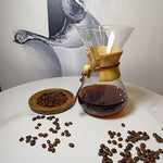 Load image into Gallery viewer, Pour Over Coffee Maker with Filter Subjectthree 34oz Glass Coffee Carafe Dripper Pourover Set (10 Cup/34 oz)