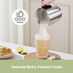 Load image into Gallery viewer, Gevi Hot Chocolate Maker with 5 in 1 Milk Frother and Steamer, Professional Milk Steamer, 17 oz/3.5 oz, Stainless Steel, Hot and Cold Milk Frother for Latte, Macchiato, Cappuccino and Hot Chocolate