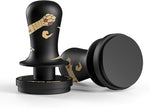 Load image into Gallery viewer, MHW-3BOMBER 58.35mm Espresso Tamper New Year Edition Snake Pattern - 3 Spring Loaded Coffee Tamper with Sound Feedback - Barista Tamper Tool with Ergonomic Handle Flat Base T6069FS-OS