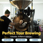 Load image into Gallery viewer, PARTNERS COFFEE ROASTERS - Whole Bean Coffee (El Ramo - Colombian, Light Roast) 12oz - Sweet, Nuanced Colombian Blend - Peach, Fresh Cream, Vanilla - Whole Coffee Beans - Roasted in New York City