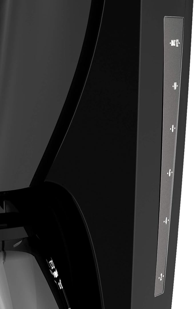 BLACK+DECKER DCM100B 12-Cup Programmable Coffeemaker with Glass Carafe, Black, One Size