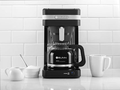 BUNN CSB2B Speed Brew Elite 10-Cup Coffee Maker, Black/SST